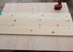 Assemble Table Top - The Crafted Maker