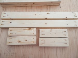 Pocket Hole Placement for Console Table - The Crafted Maker