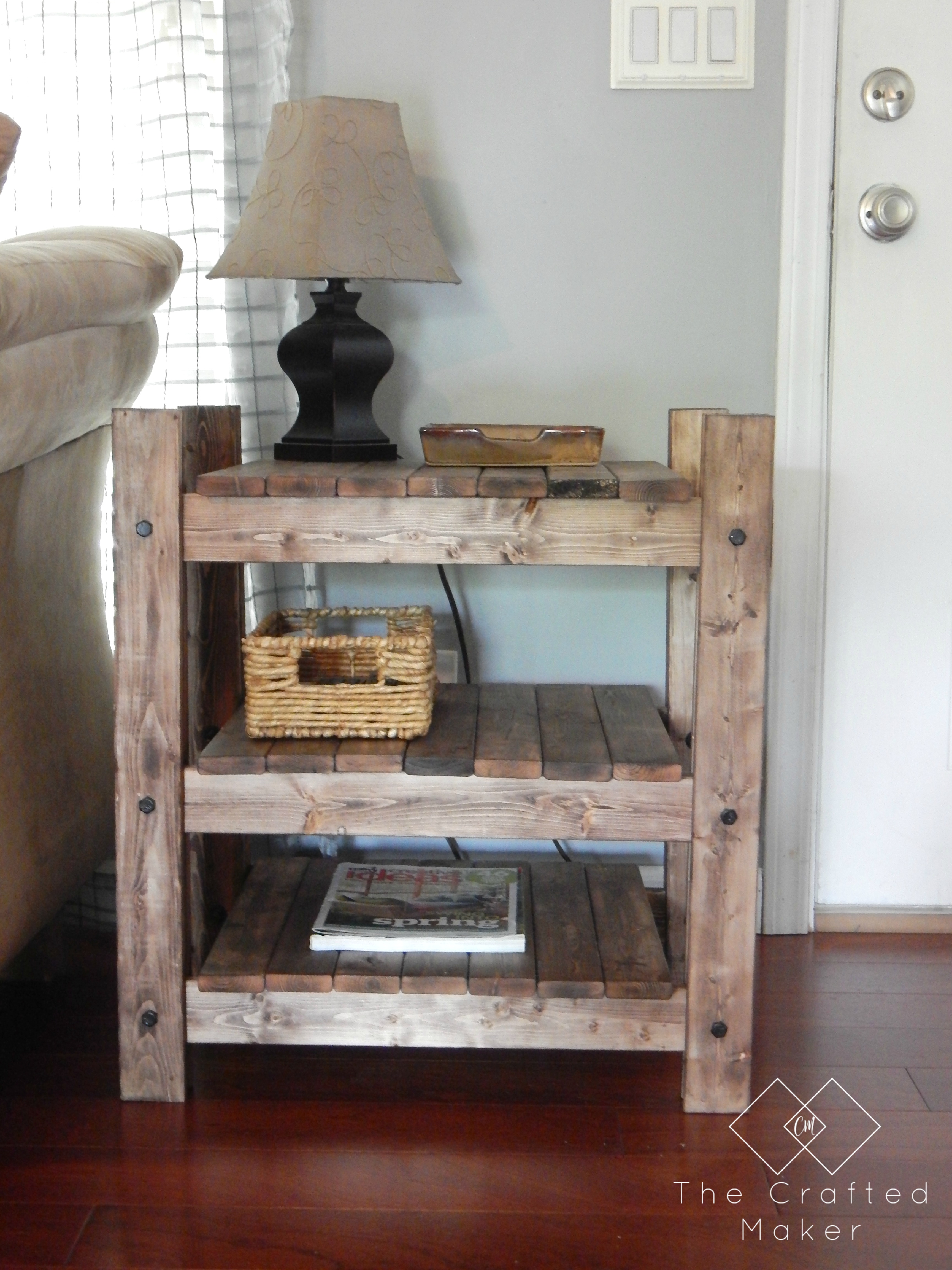Arhaus Inspired End Table