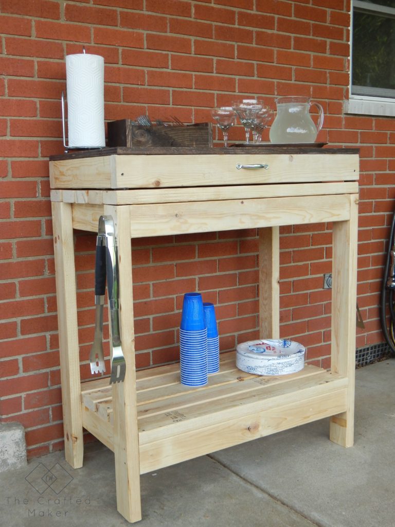 DIY Party Cart / Potting Bench - Free Plans