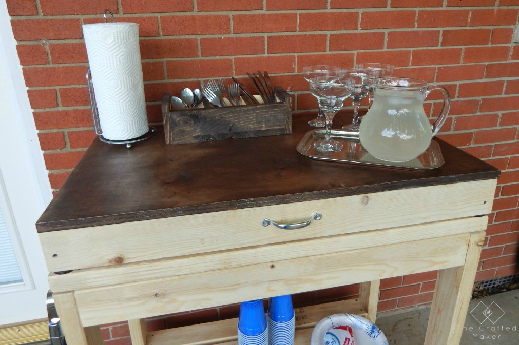 DIY Party Cart / Potting Bench - Free Plans