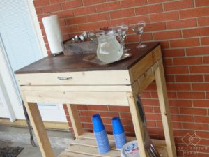 DIY Party Cart / Potting Bench - Free Plans