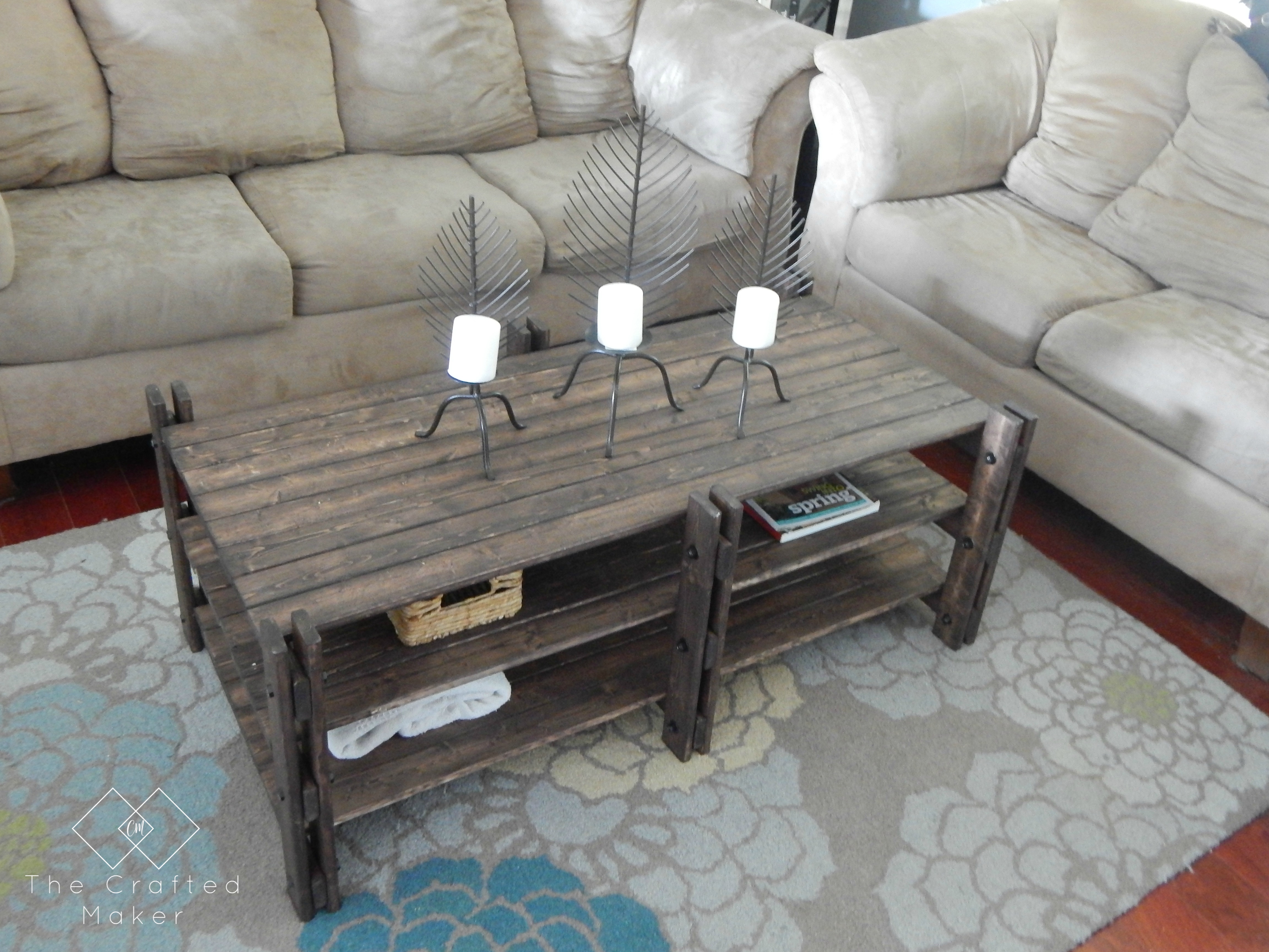 Arhaus Inspired Coffee Table