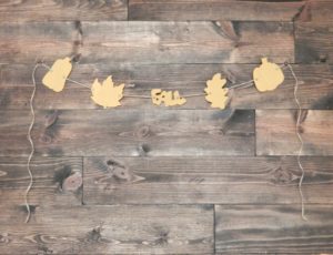 Celebrate Fall with this easy Fall Banner. This project is perfect for a last minute project that says you are not ready to let Fall fade into Winter.