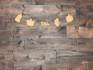 Celebrate Fall with this easy Fall Banner. This project is perfect for a last minute project that says you are not ready to let Fall fade into Winter.