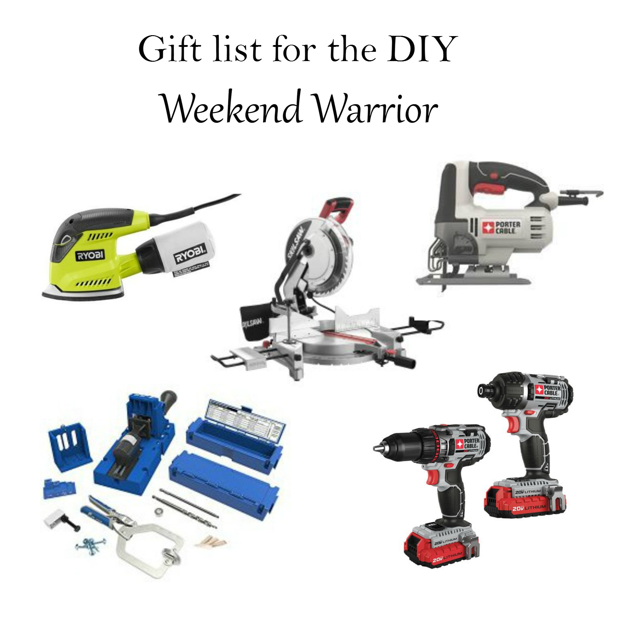 DIY Weekend Warrior