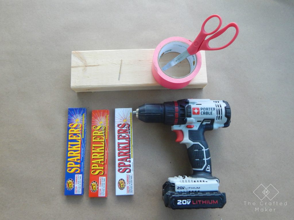 DIY Sparkler Holder