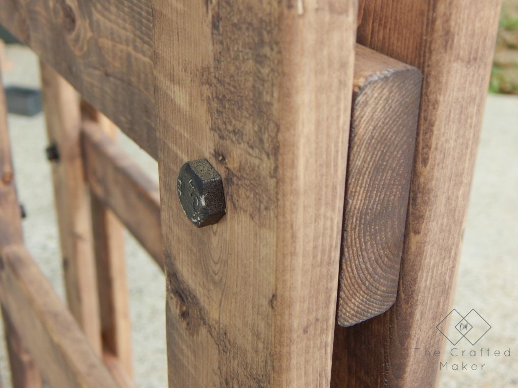 If you love using hardware to really give furniture character, check out this DIY Entertainment Stand. Free Plans on my site!!
