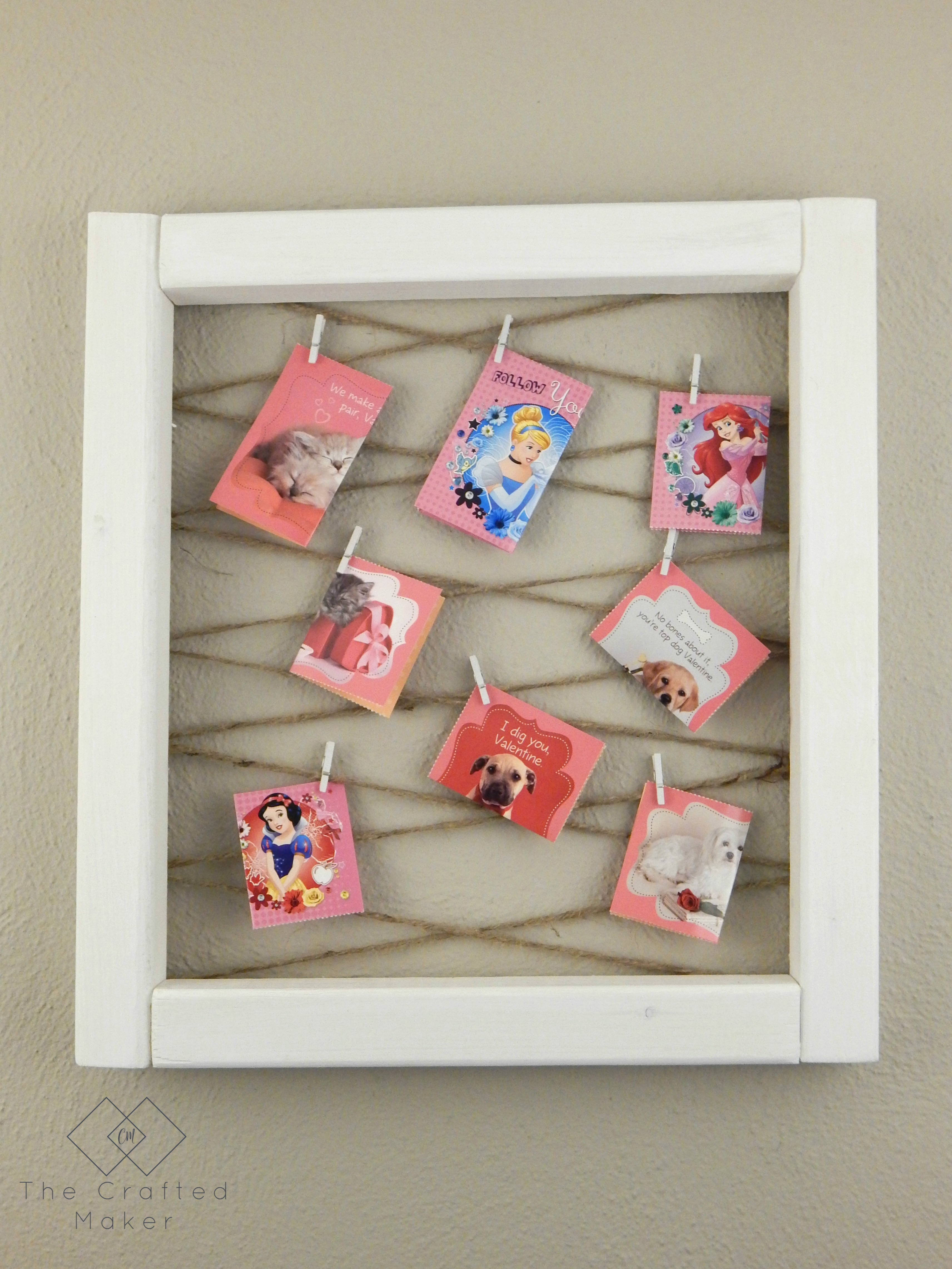 VALENTINE’S DAY CARD DISPLAY